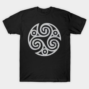 Celtic Triple Spiral of life Triskelion Triskele T-Shirt